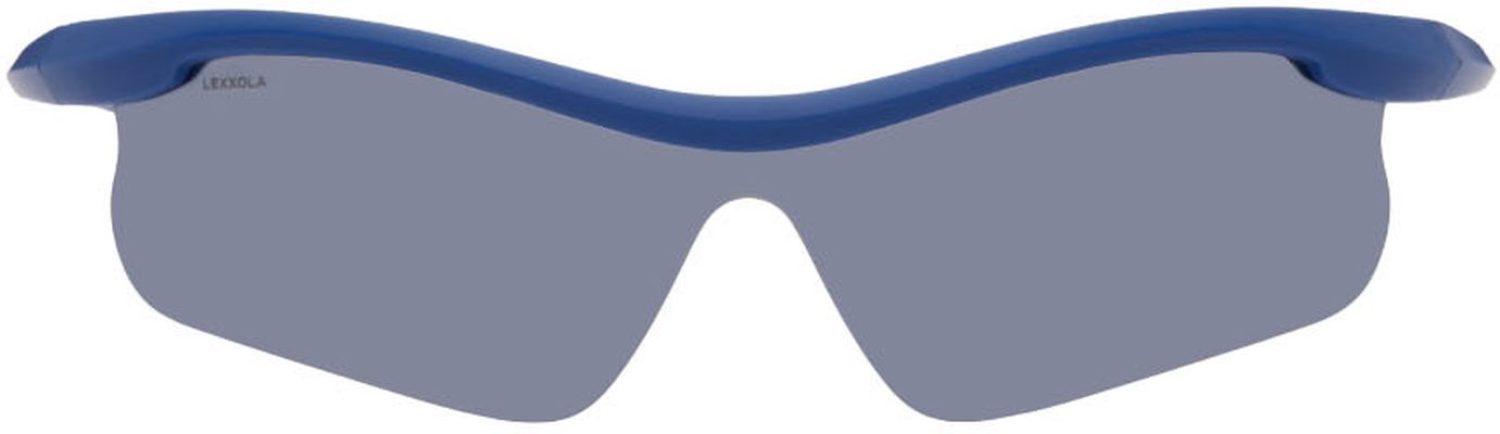 Lexxola SSENSE Exclusive Blue Storm Sunglasses