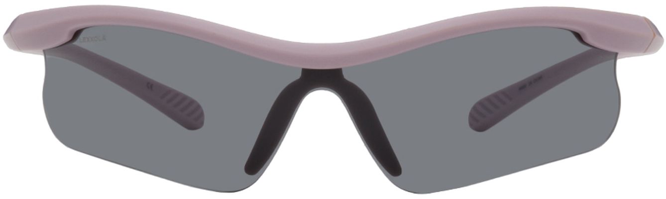 Lexxola SSENSE Exclusive Pink Storm Sunglasses