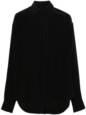 LGN LOUIS GABRIEL NOUCHI cut-out detail shirt - Black