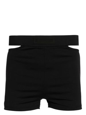 LGN LOUIS GABRIEL NOUCHI cut-out swim trunks - Black