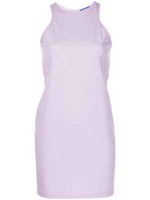 Lhd backless Hockney dress - Purple