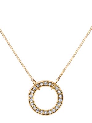 Lia Di Gregorio 18kt yellow gold Composizione diamond necklace