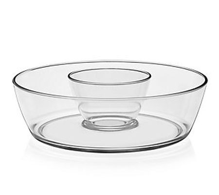 Libbey Indoors Out 2-Piece Chip & Dip Bowl