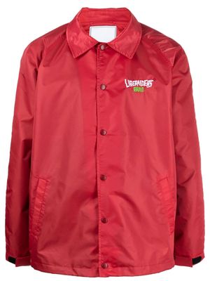 Liberaiders Radio Hits logo-embroidered shirt jacket