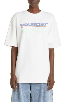 Liberal Youth Ministry Adolescent Cotton Graphic Tee in White