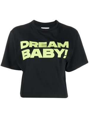 Liberal Youth Ministry Dream Baby cropped T-shirt - Black