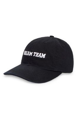 Liberal Youth Ministry Dream Team Embroidered Baseball Cap in Black