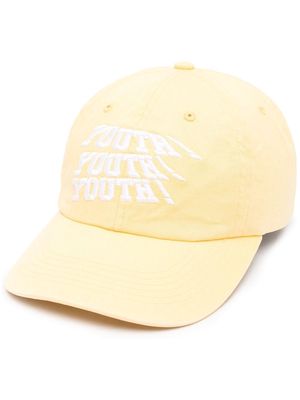 Liberal Youth Ministry embroidered-logo baseball cap - LIGHT YELLOW