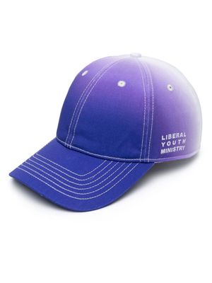 Liberal Youth Ministry embroidered-logo cotton cap - White