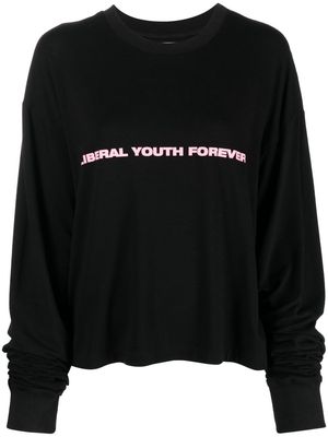Liberal Youth Ministry Liberal Youth Forever sweater - Black