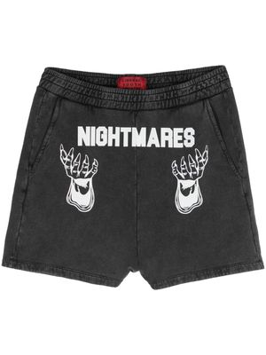 Liberal Youth Ministry Nightmare track shorts - Black