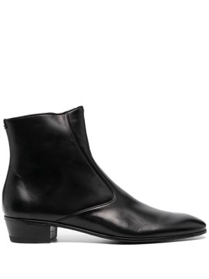 Lidfort Socrate leather boots - Black
