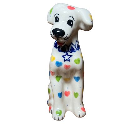 Lidia's Polish Pottery Dog Figurine