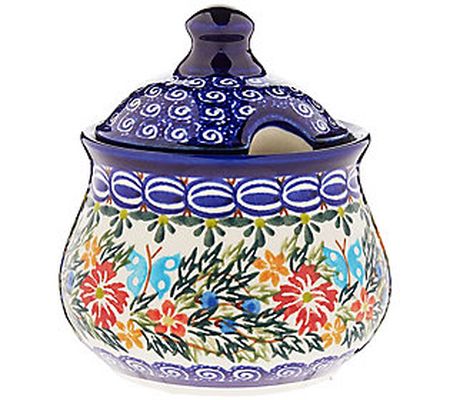 Lidia's Polish Pottery Sugar Bowl