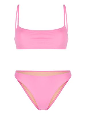 LIDO bandeau-style bikini set - Pink