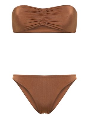 LIDO Cinquantadue bandeau bikini - Brown