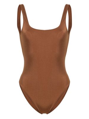 LIDO Due stretch-design swimsuit - Brown