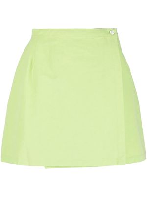 LIDO short A-line skirt - Green