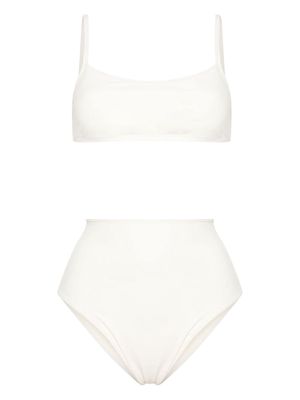 LIDO Undici high-waisted bikini - White