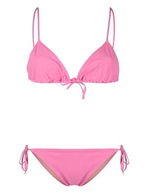 LIDO Venti lace-up bikini - Pink
