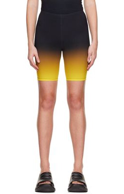 Lido Yellow Biker Shorts