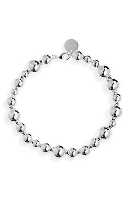 Lié Studio The Elly Beaded Bracelet in Silver Plating