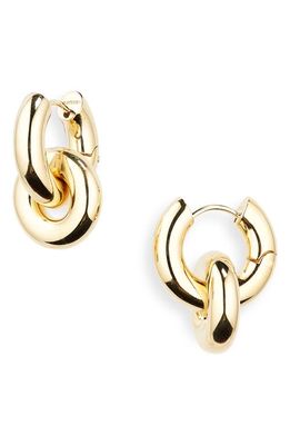 Lié Studio The Esther Huggie Hoop Earrings in 18K Gold Plating