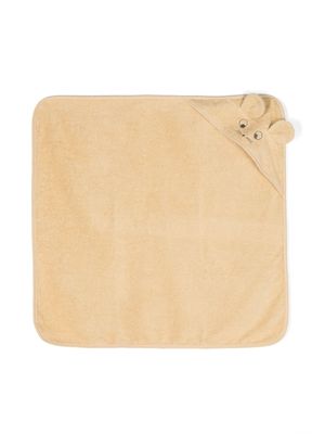 Liewood Albert hooded organic-cotton towel - Yellow