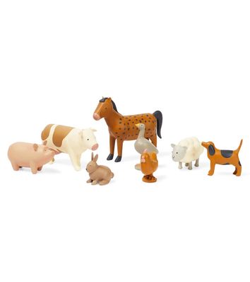 Liewood Baby Cole Farm set of 8 toys