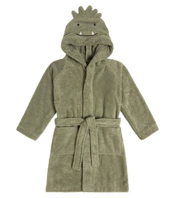 Liewood Cotton terry bathrobe