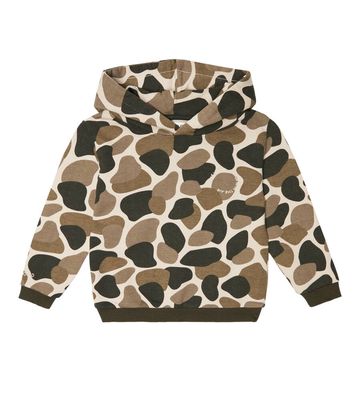 Liewood Hildur camouflage cotton hoodie