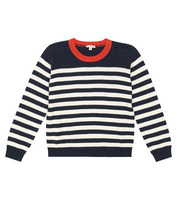 Liewood Omaha striped cotton sweater