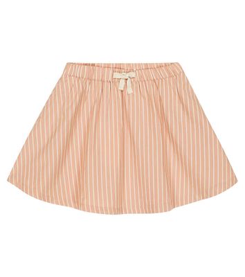 Liewood Padua striped cotton skirt