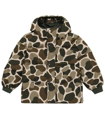 Liewood Palle camouflage hooded puffer jacket