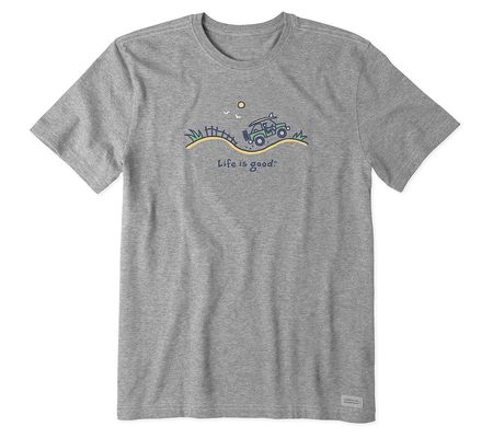 Life is Good Men's Off-Road Beach Crusher Tee