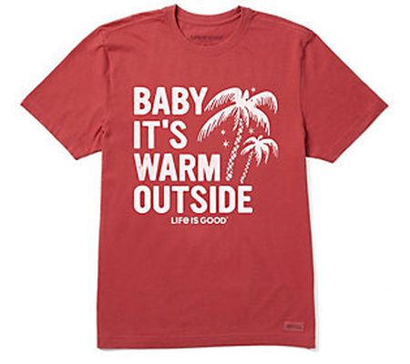 Life is Good Men's Warm Outside Crusher Tee