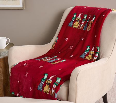 Life Is Good Primaluxe 60x80 Printed Holiday Throw