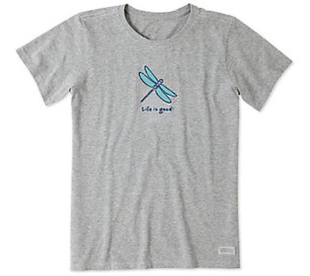 Life is Good Women's Classic Dragonfly Crusher Tee