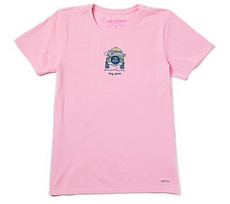 Life is Good Women's Rocket Dog Gone Crusher Te e