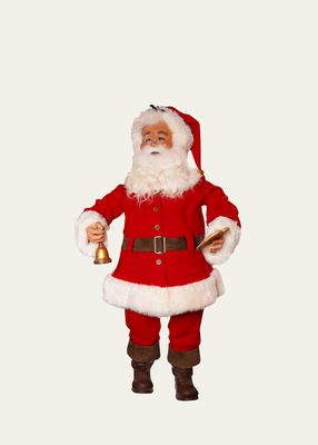 Life-Size Animatronic Standing Santa Claus, 71"T