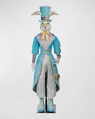 Life-Size White Rabbit Doll