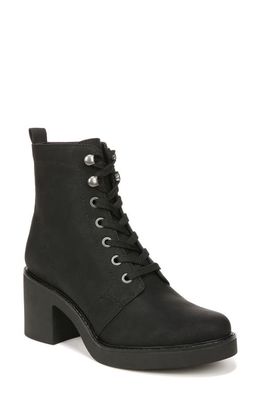 LifeStride Rhodes Faux Shearling Lined Bootie in Black/Black