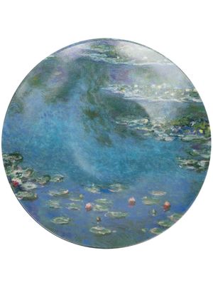 Ligne Blanche Claude Monet Nymphéas plate - Blue