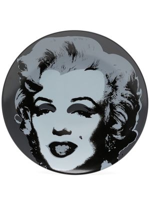 Ligne Blanche x Andy Warhol 'Marilyn Noire' plate - Grey