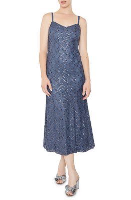 LIKELY Brigid Sequin Cocktail Dress in Night Shadow