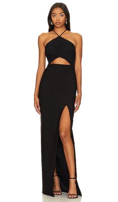 LIKELY Colby Gown in Black