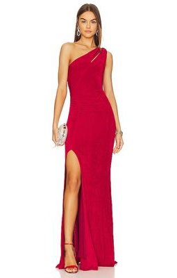 LIKELY Manuela Gown in Red