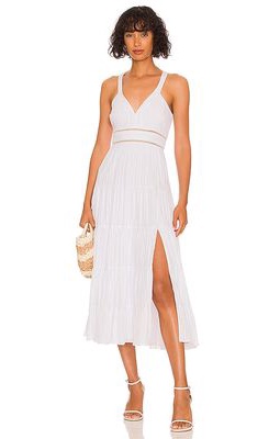 LIKELY Monty Dress in White