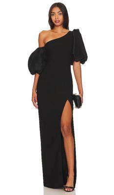 LIKELY Natasha Gown in Black