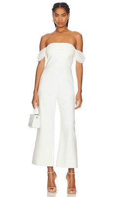 LIKELY Paz Jumpsuit in White